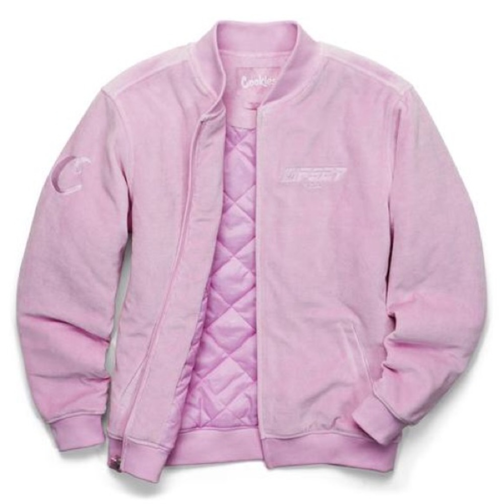 Cookies x Dipset velour bomber jacket